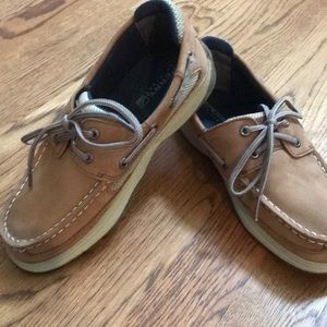 Sperry topsider leather boat shoe